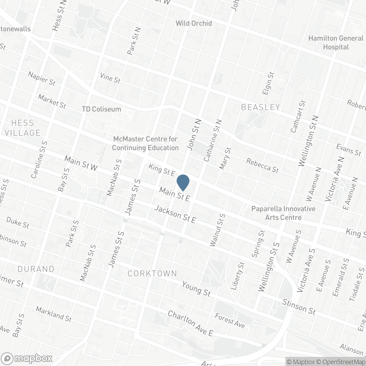 112 KING Street E Unit# PH6, Hamilton, Ontario L8N 1A8